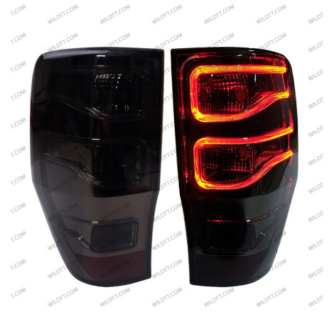 Luci Posteriori a LED Fumé Eagle Style Ford Ranger/Raptor 2012-2022 - WildTT