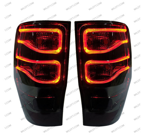 Luci Posteriori a LED Fumé Eagle Style Ford Ranger/Raptor 2012-2022 - WildTT