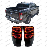 Luci Posteriori a LED Fumé Eagle Style Ford Ranger/Raptor 2012-2022 - WildTT