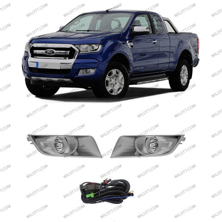 Luces Antiniebla OEM Ford Ranger Limited/XLT 2016-2019 - WildTT