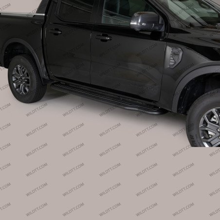 Marche Pieds Inox Avec Plate-forme Ford Ranger/Raptor DC 2023+ - WildTT