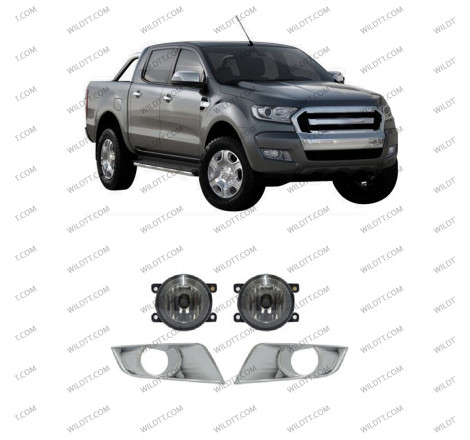 OEM Fog Lights Ford Ranger Limited/XLT 2016-2019 - WildTT