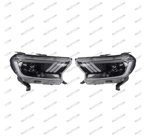 Fari LED Stile Mustang Ford Ranger 2016-2022 - WildTT