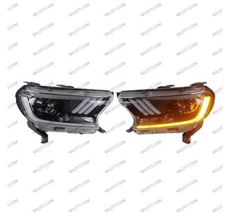 Fari LED Stile Mustang Ford Ranger 2016-2022 - WildTT