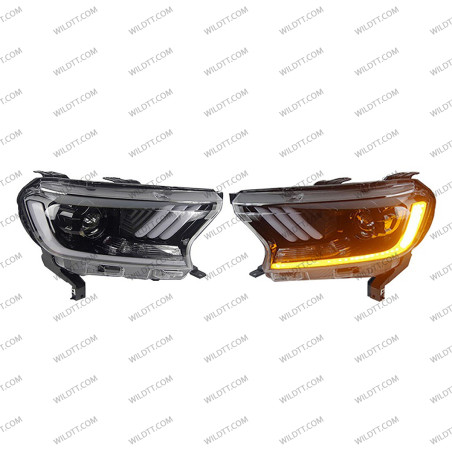 Fari LED Stile Mustang Ford Ranger 2016-2022 - WildTT