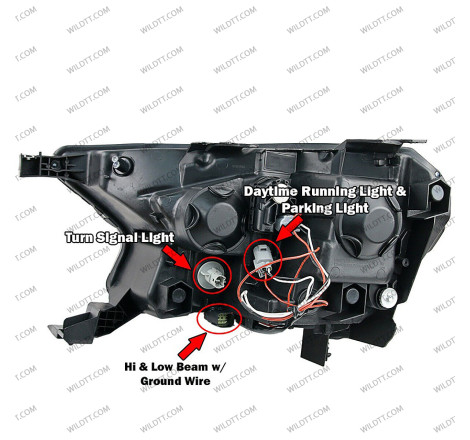 Fari LED Stile Mustang Ford Ranger 2016-2022 - WildTT