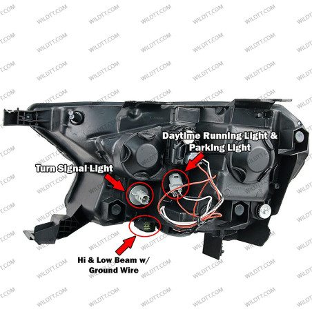 Fari LED Stile Mustang Ford Ranger 2016-2022 - WildTT