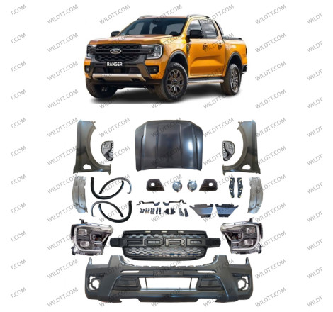 Body Kit Upgrade de Ford Ranger 2012-2016 to 2023+ - WildTT