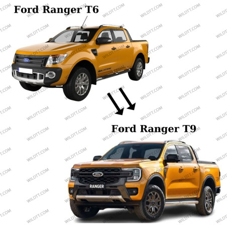 Body Kit Upgrade from Ford Ranger 2012-2016 to 2023+ - WildTT