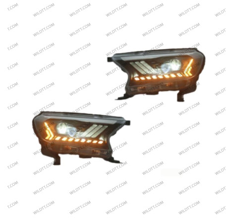 Fari LED Stile Hermes Ford Ranger 2016-2022 - WildTT