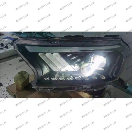 LED Headlights Hermes Style Ford Ranger 2016-2022 - WildTT