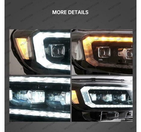 Fari LED Stile Trijector Ford Ranger 2016-2022 - WildTT