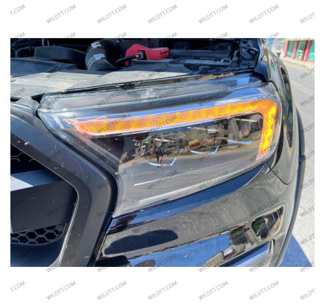 Faróis LED Kronos Style Ford Ranger 2016-2022 - WildTT