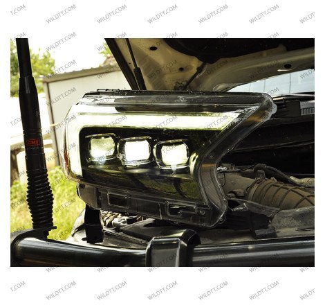 LED Headlights Kronos Style Ford Ranger 2016-2022 - WildTT