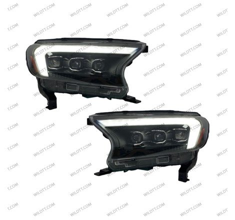 LED-Scheinwerfer Kronos Style Ford Ranger 2016-2022 - WildTT