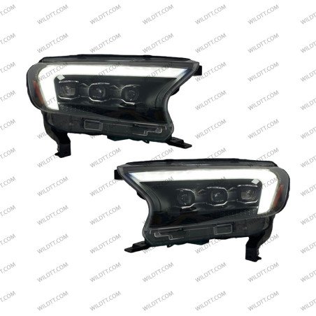 LED-Scheinwerfer Kronos Style Ford Ranger 2016-2022 - WildTT