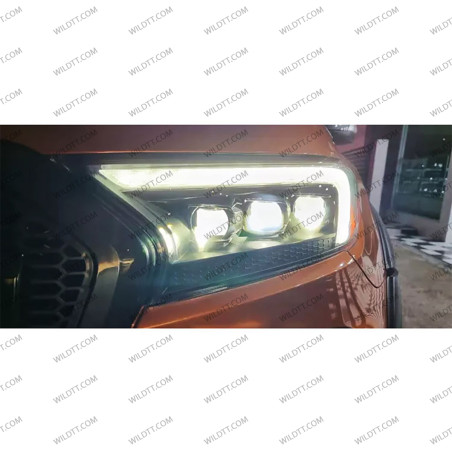 Faróis LED Kronos Style Ford Ranger 2016-2022 - WildTT