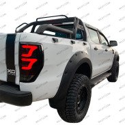 Luci Posteriori a LED Fumé Triple Style Ford Ranger/Raptor 2012-2022 - WildTT