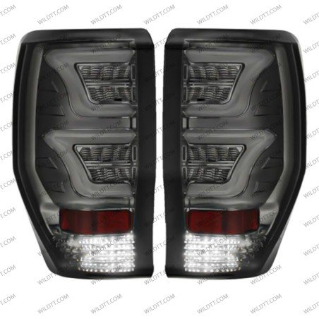 Luci Posteriori a LED Fumé Triple Style Ford Ranger/Raptor 2012-2022 - WildTT