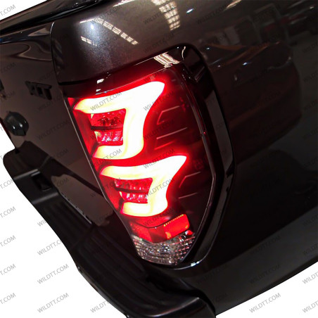 Rauchende LED Rückleuchten Triple Style Ford Ranger/Raptor 2012-2022 - WildTT