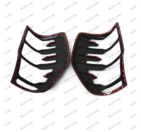 Tail Light Cover V2 Ford Ranger/Raptor 2012-2022 - WildTT