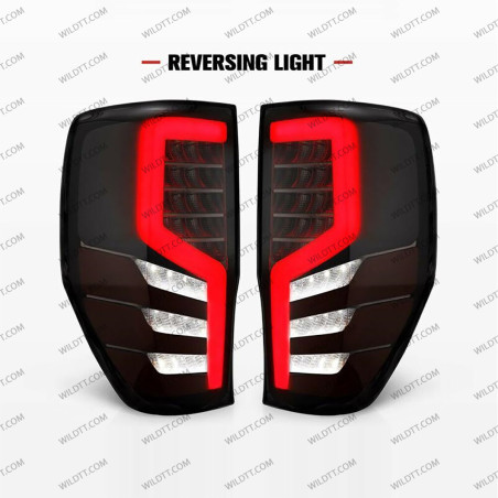 Pilotos Traseros Ahumados LED Treinta Style Ford Ranger/Raptor 2012-2022 - WildTT