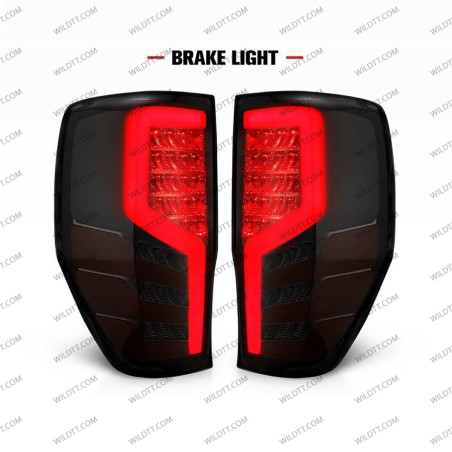 Pilotos Traseros Ahumados LED Treinta Style Ford Ranger/Raptor 2012-2022 - WildTT