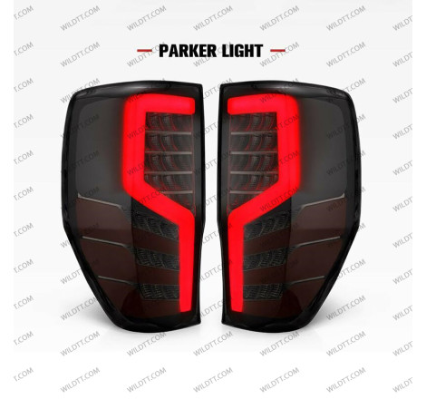 Luci Posteriori a LED Fumé Treinta Style Ford Ranger/Raptor 2012-2022 - WildTT