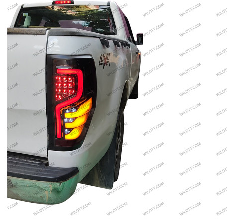 Luci Posteriori a LED Fumé Treinta Style Ford Ranger/Raptor 2012-2022 - WildTT