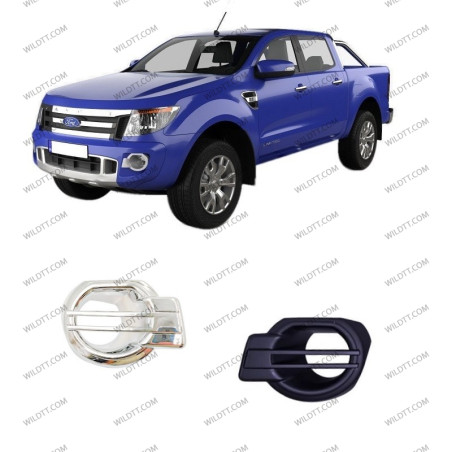 Aro Faróis Nevoeiro Ford Ranger 2012-2016 - WildTT