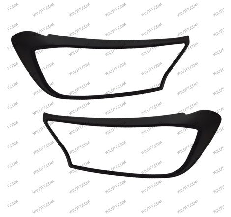 HeadLight Cover V1 Ford Ranger 2016-2022 - WildTT