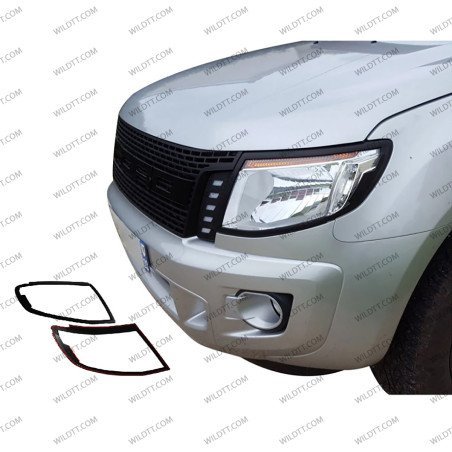 Cubrefaros V1 Ford Ranger 2012-2016 - WildTT