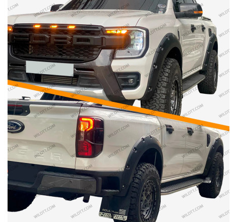 Abas Guarda-Lama Ford Ranger Wildtrak DC 2023+ - WildTT