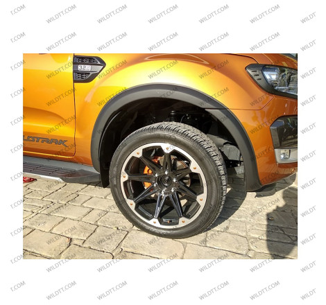 Elargisseurs d'Ailes Slim Ford Ranger DC 2016-2019 - WildTT