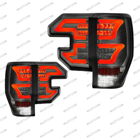 Pilotos Traseros Ahumados LED Alien Style Ford Ranger/Raptor 2012-2022 - WildTT