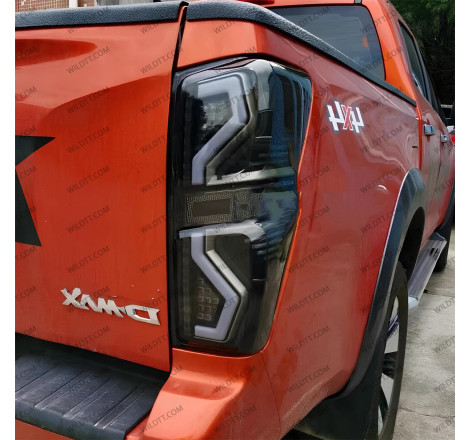 Smoked Led Tail Lights Isuzu D-Max 2020+ - WildTT