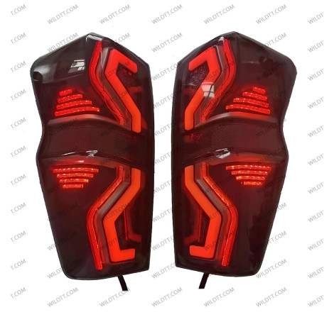 Smoked Led Tail Lights Isuzu D-Max 2020+ - WildTT