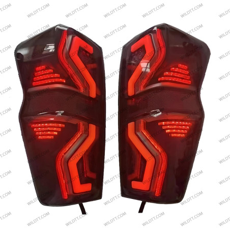 Smoked Led Tail Lights Isuzu D-Max 2020+ - WildTT