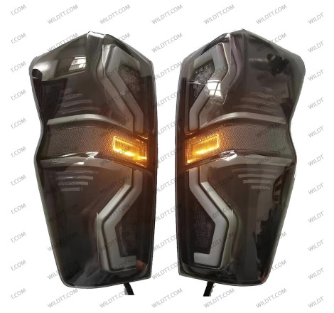 Smoked Led Tail Lights Isuzu D-Max 2020+ - WildTT