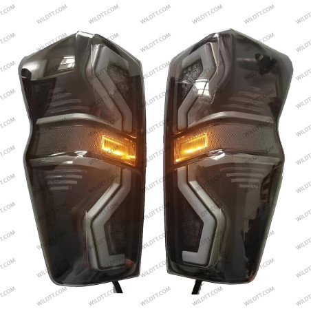 Smoked Led Tail Lights Isuzu D-Max 2020+ - WildTT