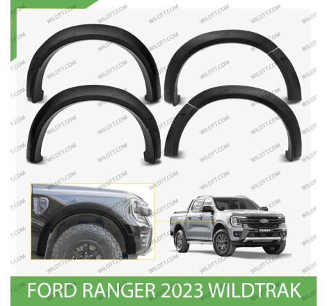 Abas Guarda-Lama Slim Ford Ranger Wildtrak DC 2023+ - WildTT