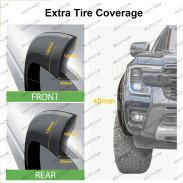 Kotflügelverbreiterungen Slim Ford Ranger Wildtrak DC 2023+ - WildTT