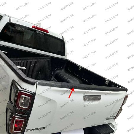 Bed Rails Caps Isuzu D-Max DC 2020-2024 - WildTT
