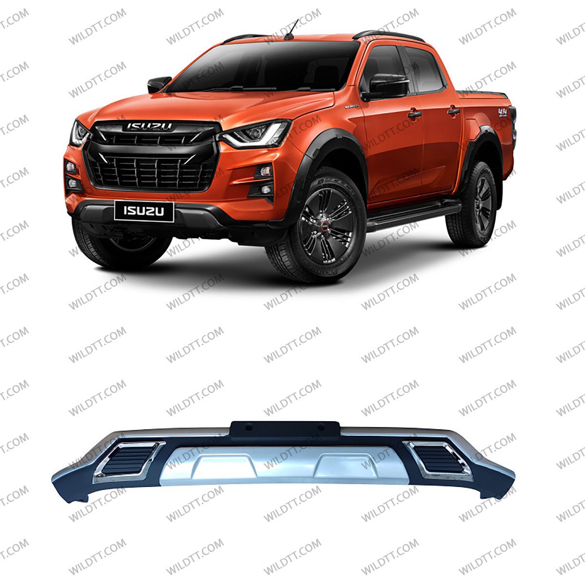Parachoques Delantero ABS Isuzu D-Max 2020-2024 - WildTT