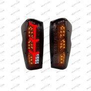 Pilotos Traseros Ahumados LED Square Style Isuzu D-Max 2020+ - WildTT