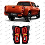 Smoked Led Tail Lights Starlight Style Isuzu D-Max 2020+ - WildTT