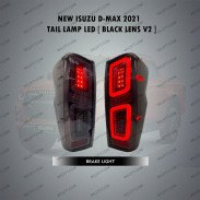 Smoked Led Tail Lights Starlight Style Isuzu D-Max 2020+ - WildTT