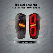 Smoked Led Tail Lights Starlight Style Isuzu D-Max 2020+ - WildTT