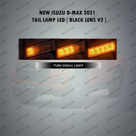 Farolins LED Fumados Starlight Style Isuzu D-Max 2020+ - WildTT