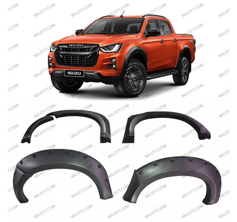 OFF-Road Fender Flares Isuzu D-Max DC 2020+ - WildTT